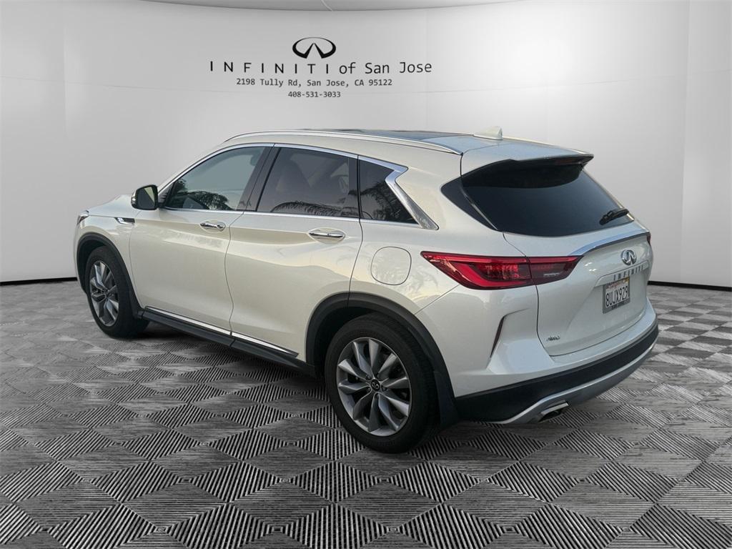 used 2021 INFINITI QX50 car, priced at $27,495