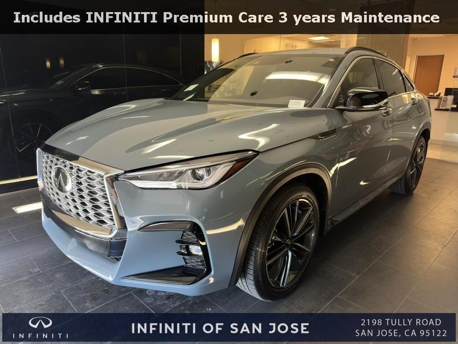 new 2025 INFINITI QX55 car, priced at $53,535