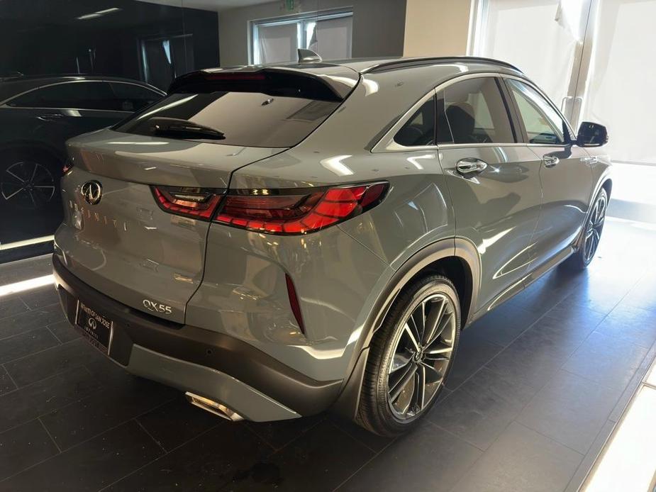 new 2025 INFINITI QX55 car, priced at $53,535