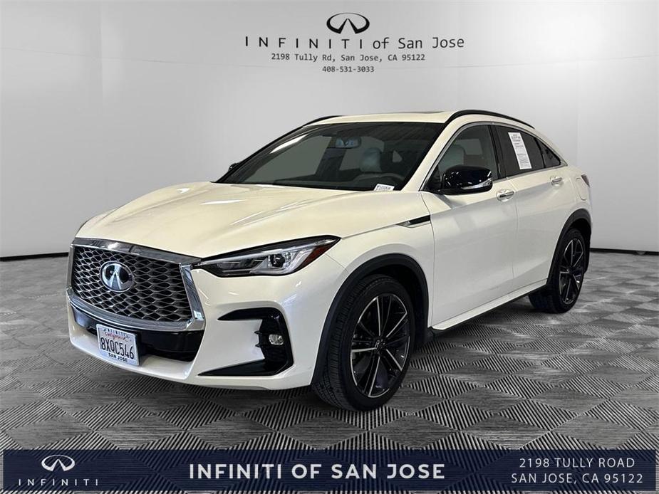 used 2022 INFINITI QX55 car, priced at $30,995