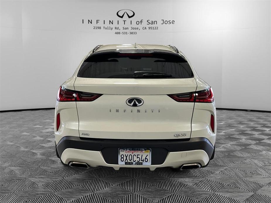 used 2022 INFINITI QX55 car, priced at $30,995