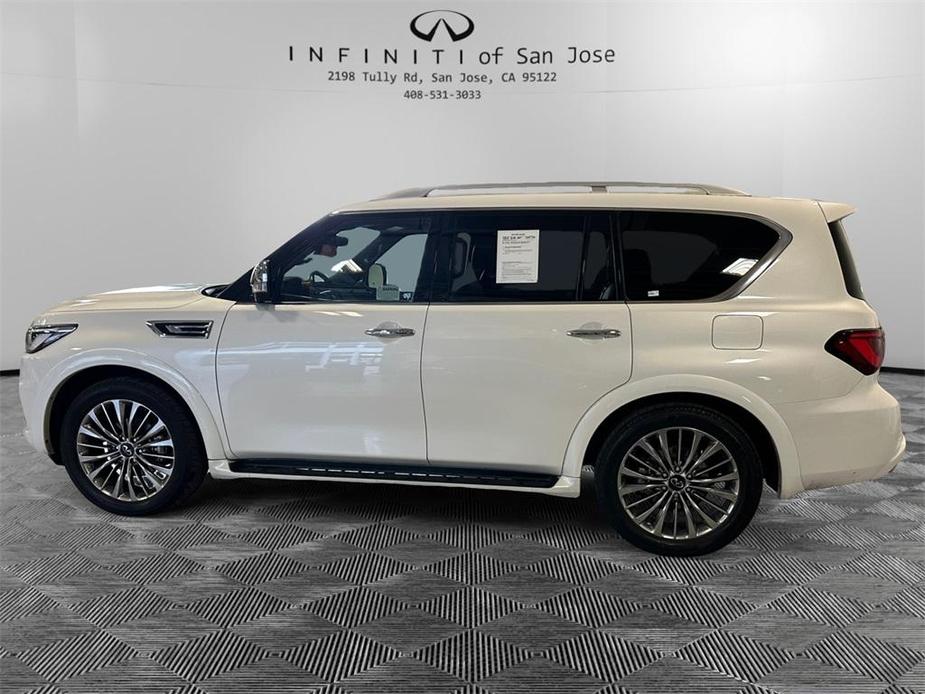 used 2021 INFINITI QX80 car, priced at $39,500