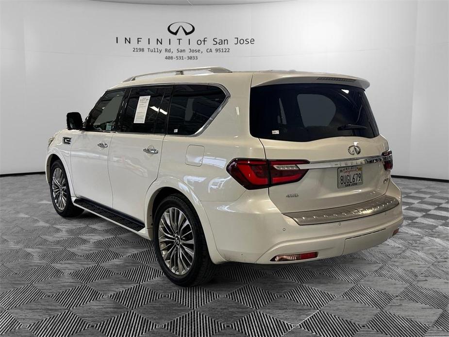 used 2021 INFINITI QX80 car, priced at $39,500