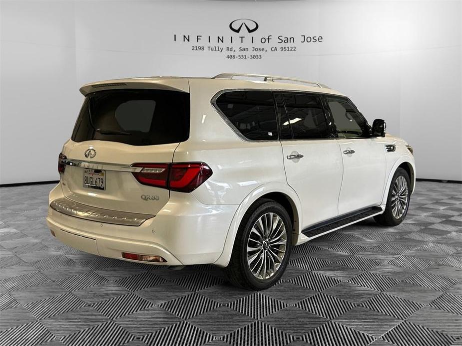 used 2021 INFINITI QX80 car, priced at $39,500