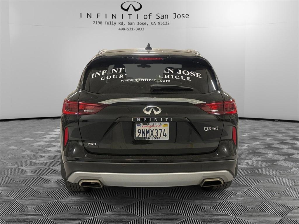 used 2024 INFINITI QX50 car, priced at $36,788