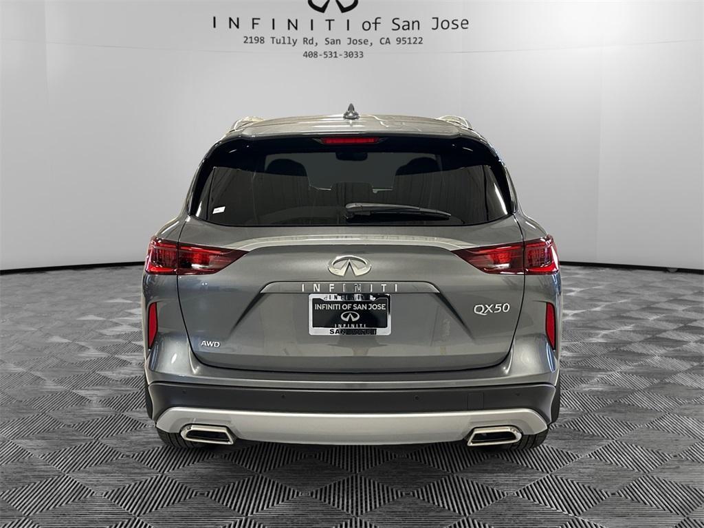 new 2025 INFINITI QX50 car, priced at $48,370