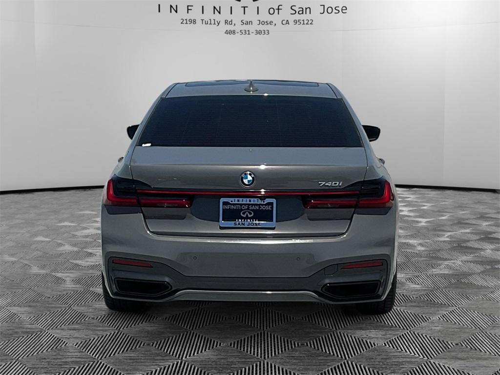used 2022 BMW 740 car, priced at $42,800