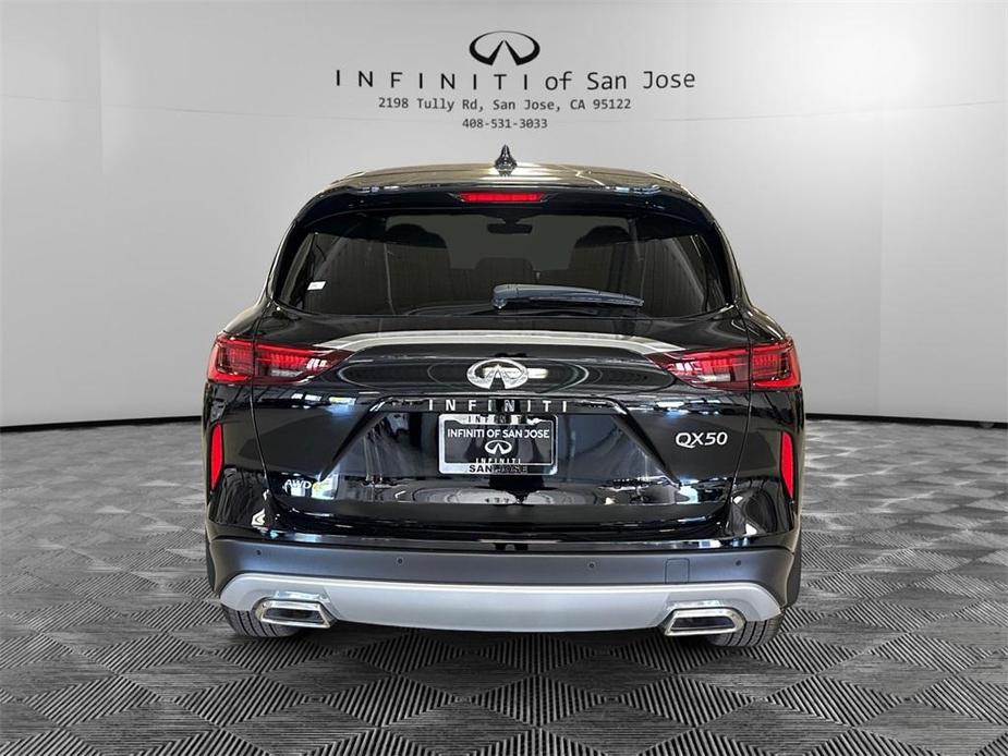 new 2025 INFINITI QX50 car, priced at $44,585