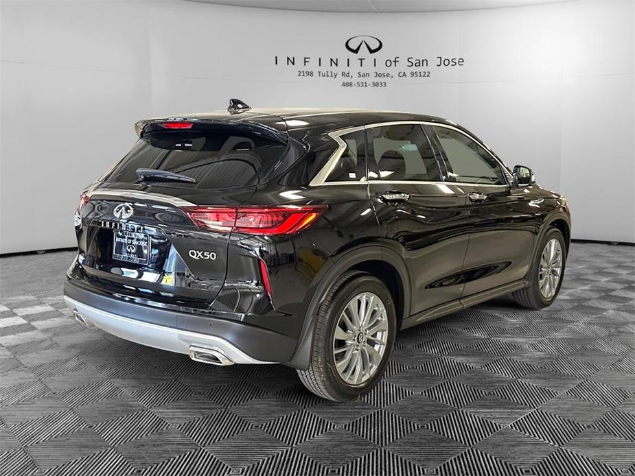 new 2025 INFINITI QX50 car, priced at $44,585