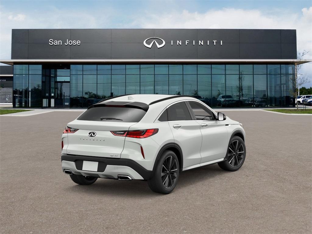 new 2025 INFINITI QX55 car, priced at $49,995