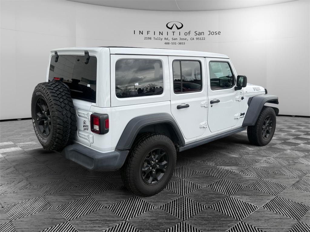 used 2021 Jeep Wrangler Unlimited car, priced at $28,995