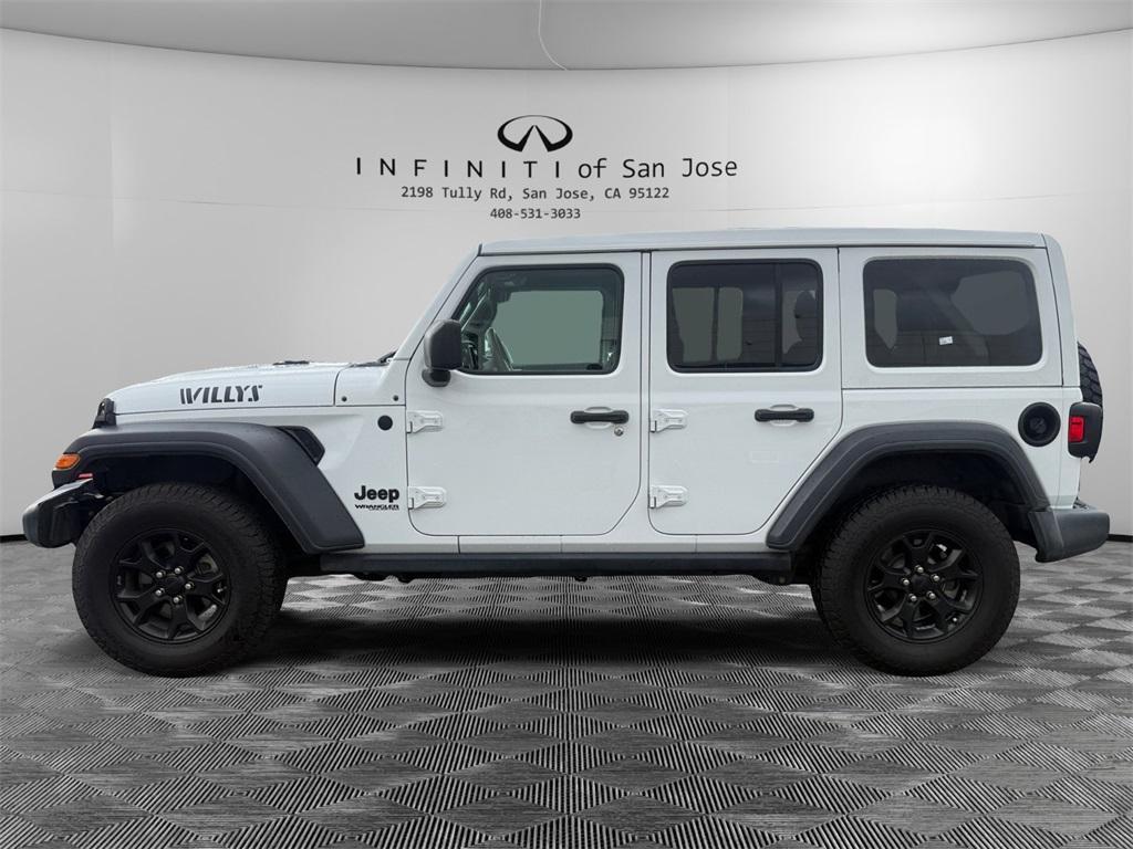 used 2021 Jeep Wrangler Unlimited car, priced at $31,995