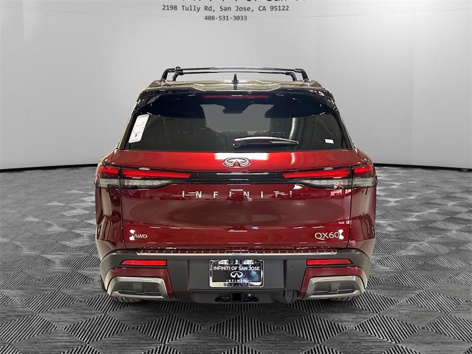 new 2025 INFINITI QX60 car, priced at $69,755