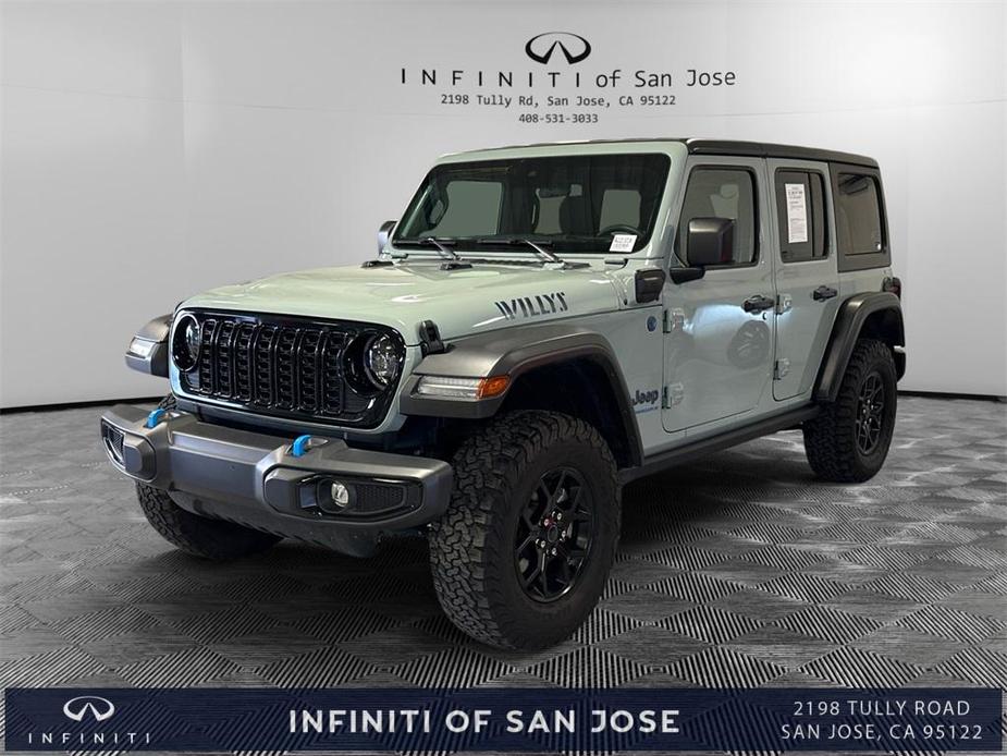 used 2024 Jeep Wrangler 4xe car, priced at $37,995