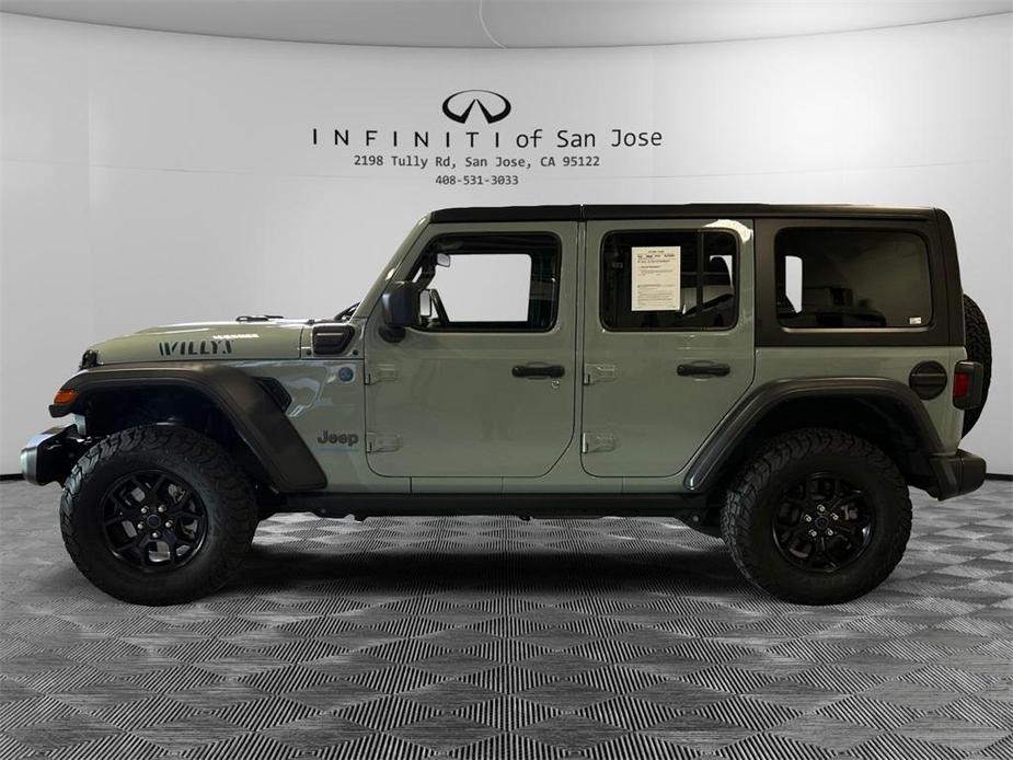 used 2024 Jeep Wrangler 4xe car, priced at $37,995