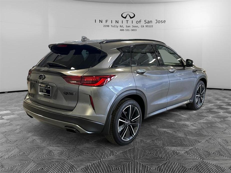 new 2025 INFINITI QX50 car, priced at $53,270