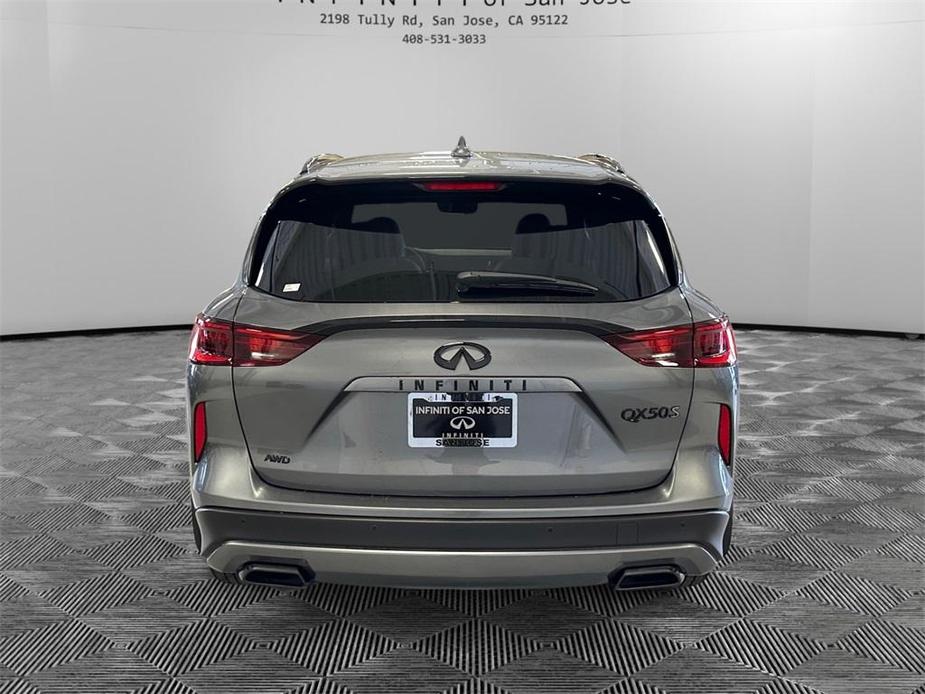 new 2025 INFINITI QX50 car, priced at $53,270