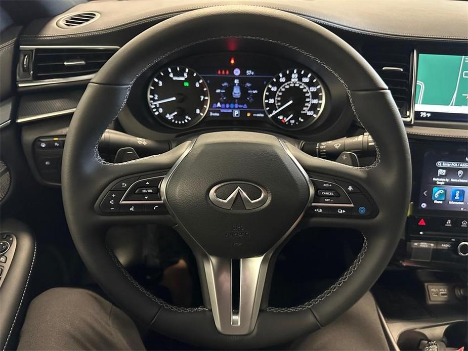 new 2025 INFINITI QX50 car, priced at $53,270