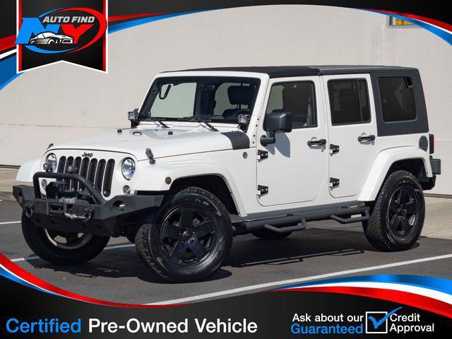 used 2010 Jeep Wrangler Unlimited car, priced at $10,985
