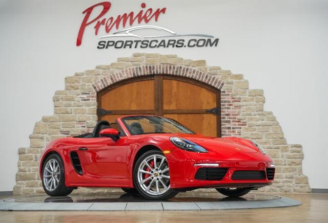 used 2023 Porsche 718 Boxster car, priced at $82,900