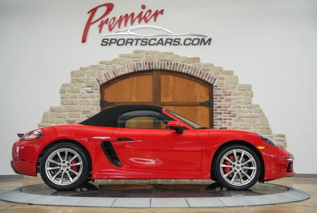 used 2023 Porsche 718 Boxster car, priced at $82,900