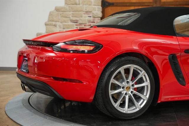 used 2023 Porsche 718 Boxster car, priced at $82,900