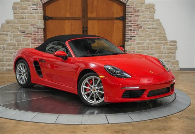 used 2023 Porsche 718 Boxster car, priced at $82,900