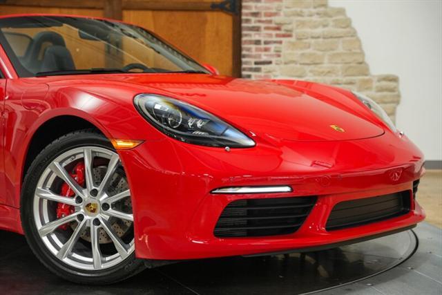 used 2023 Porsche 718 Boxster car, priced at $82,900