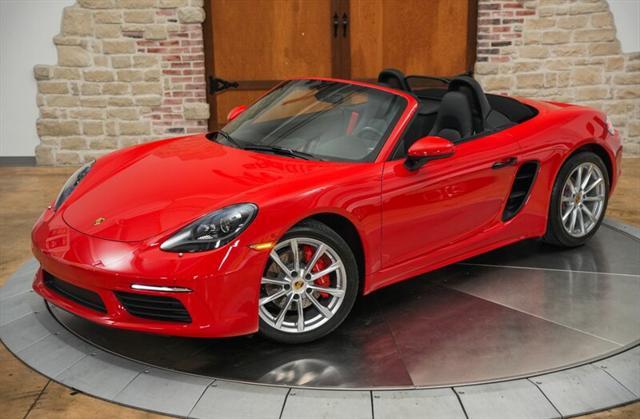 used 2023 Porsche 718 Boxster car, priced at $82,900