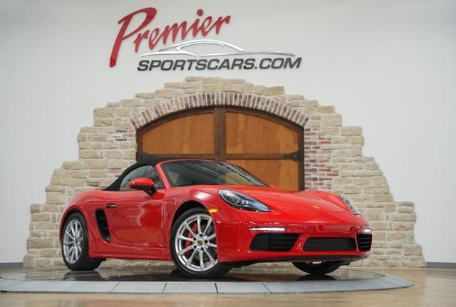 used 2023 Porsche 718 Boxster car, priced at $82,900