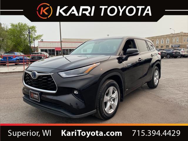 used 2021 Toyota Highlander Hybrid car, priced at $34,988