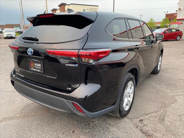 used 2021 Toyota Highlander Hybrid car, priced at $34,988