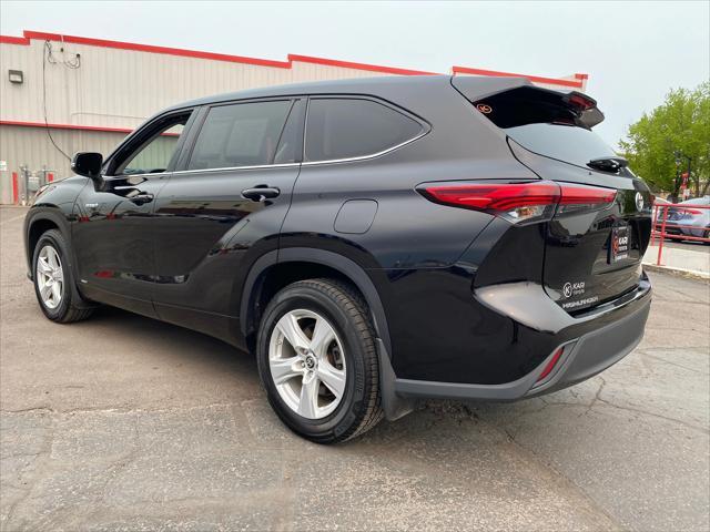 used 2021 Toyota Highlander Hybrid car, priced at $34,988