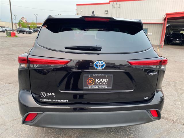 used 2021 Toyota Highlander Hybrid car, priced at $34,988