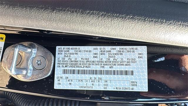 new 2025 Lincoln Corsair car, priced at $63,387