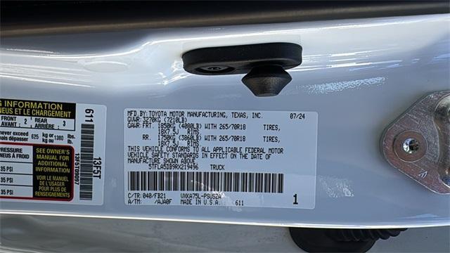 used 2024 Toyota Tundra car, priced at $48,215