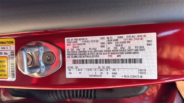 new 2025 Lincoln Corsair car, priced at $53,854