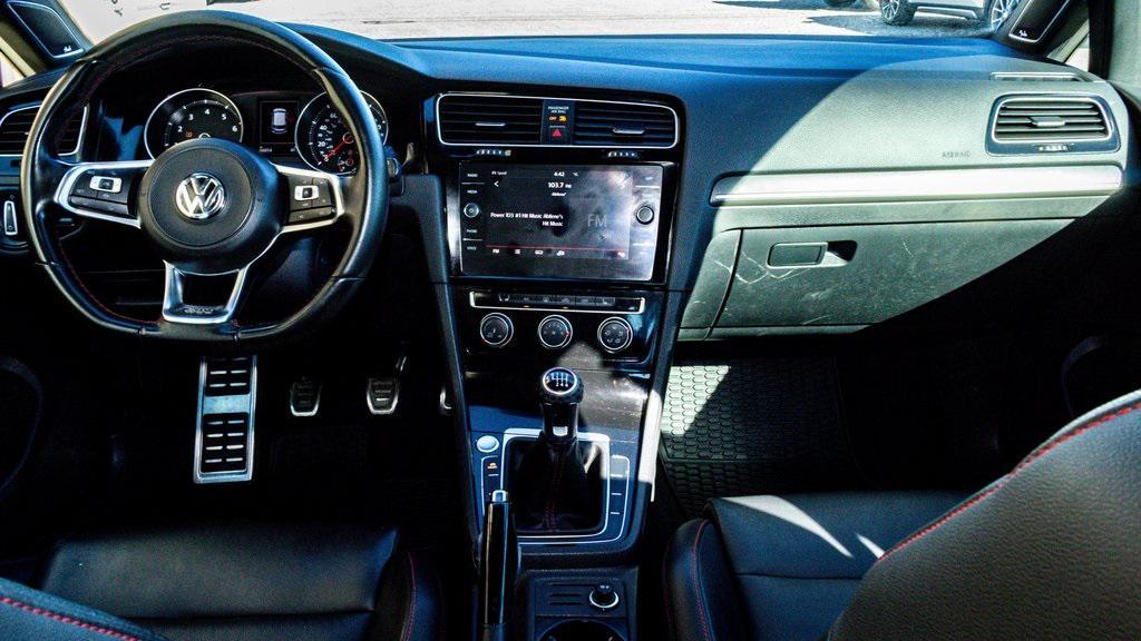 used 2019 Volkswagen Golf GTI car, priced at $19,500