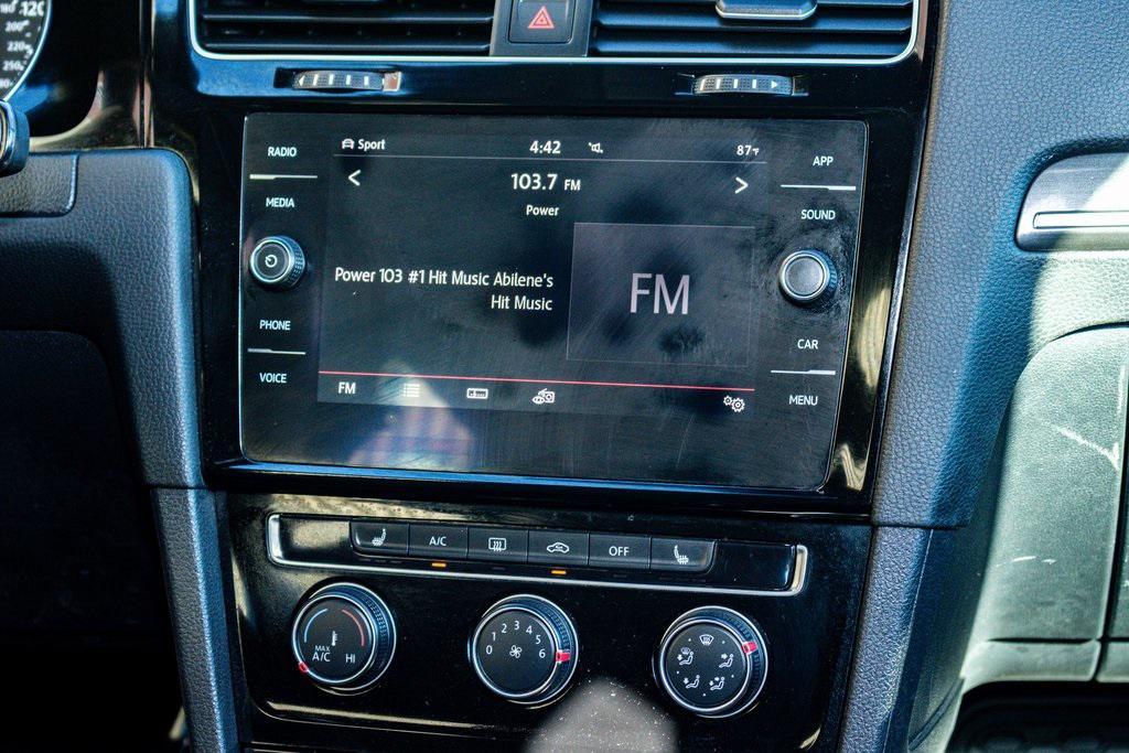 used 2019 Volkswagen Golf GTI car, priced at $19,500