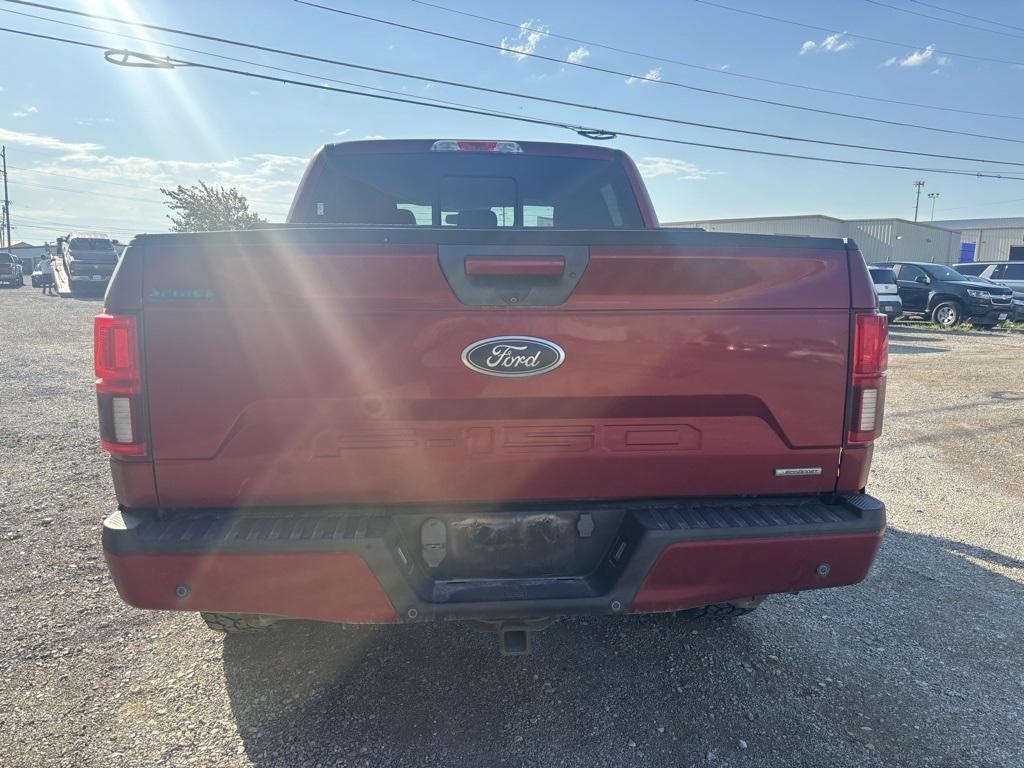 used 2018 Ford F-150 car, priced at $27,500