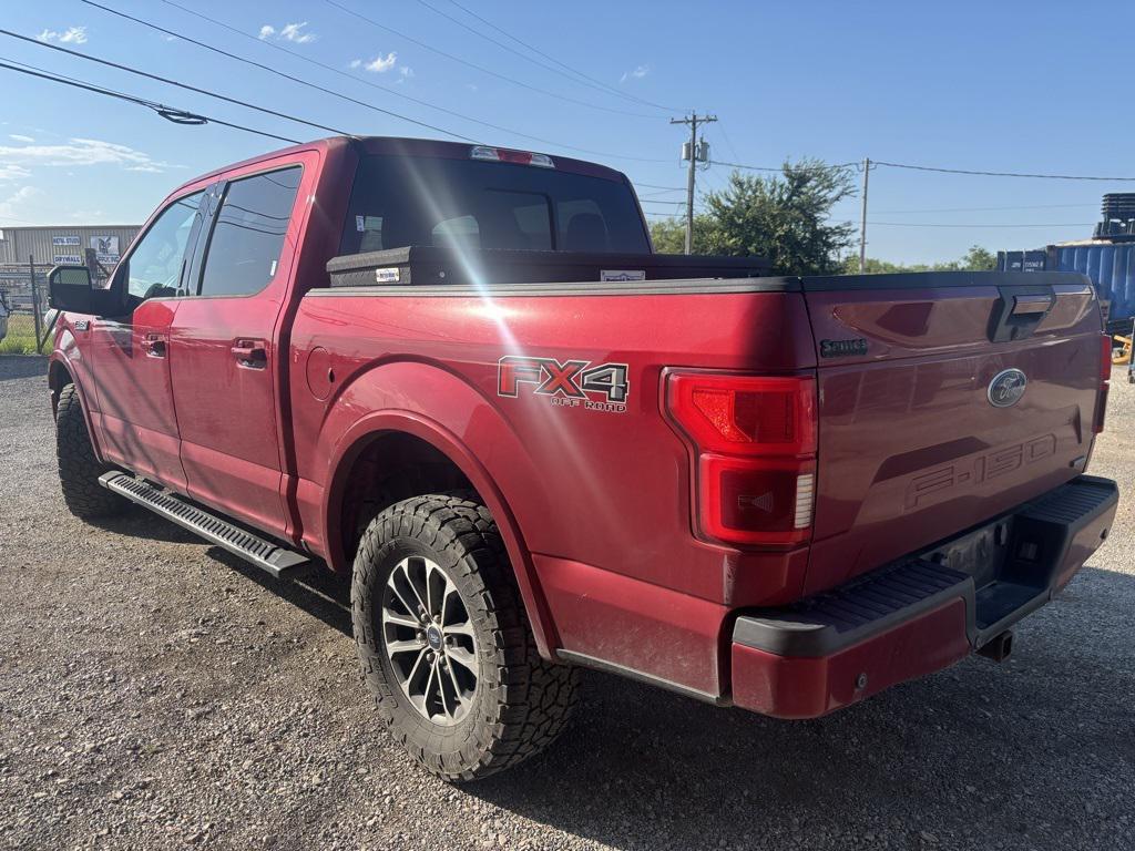 used 2018 Ford F-150 car, priced at $27,500