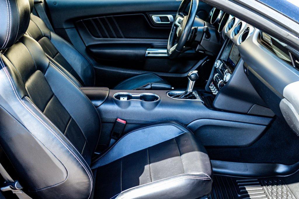 used 2021 Ford Mustang car, priced at $18,500