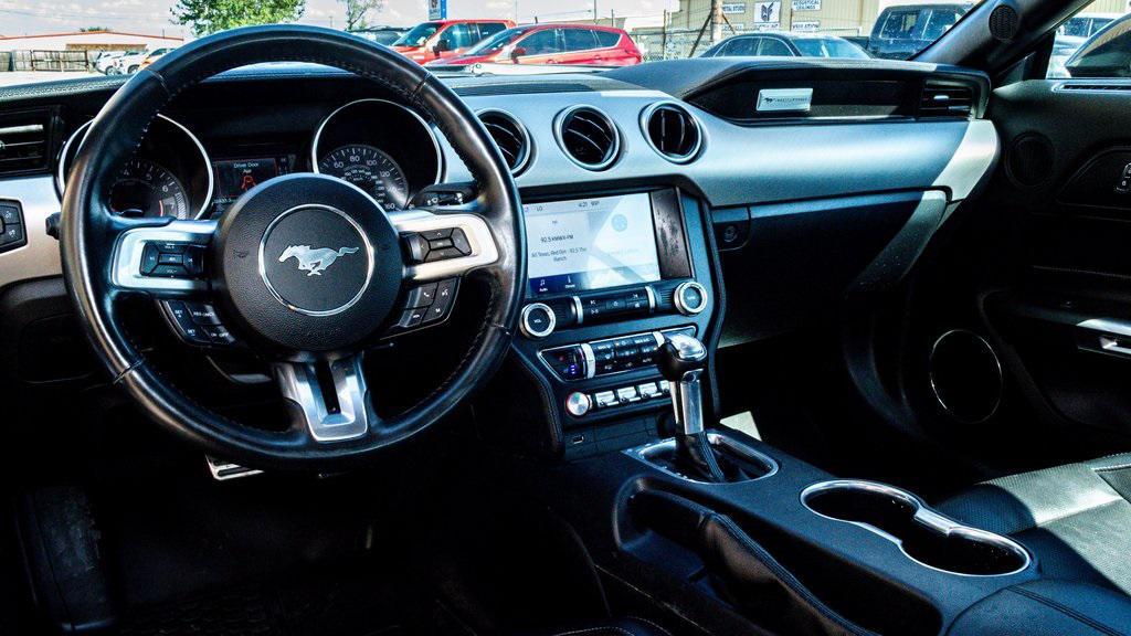 used 2021 Ford Mustang car, priced at $18,500