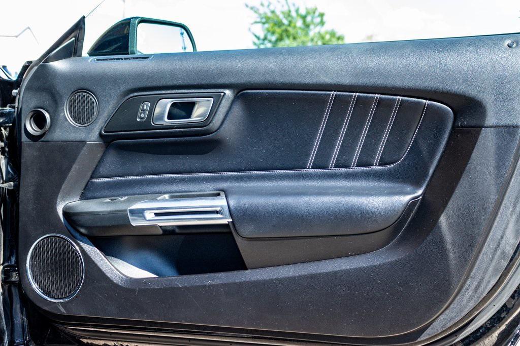 used 2021 Ford Mustang car, priced at $18,500