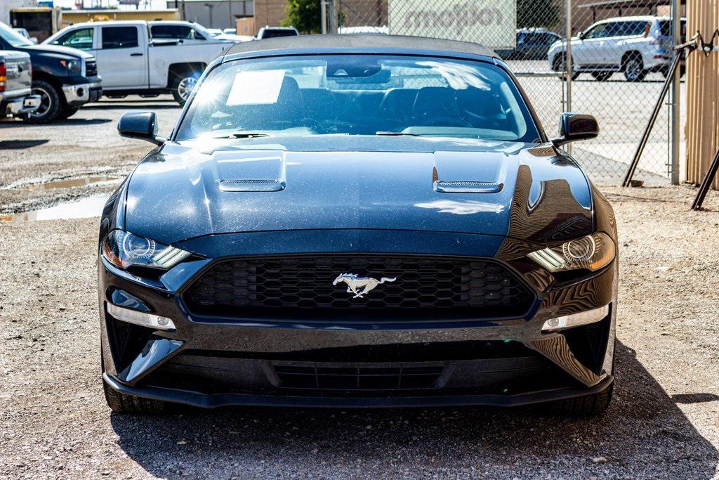 used 2021 Ford Mustang car, priced at $18,500