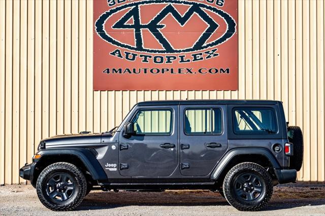 used 2018 Jeep Wrangler Unlimited car, priced at $19,400