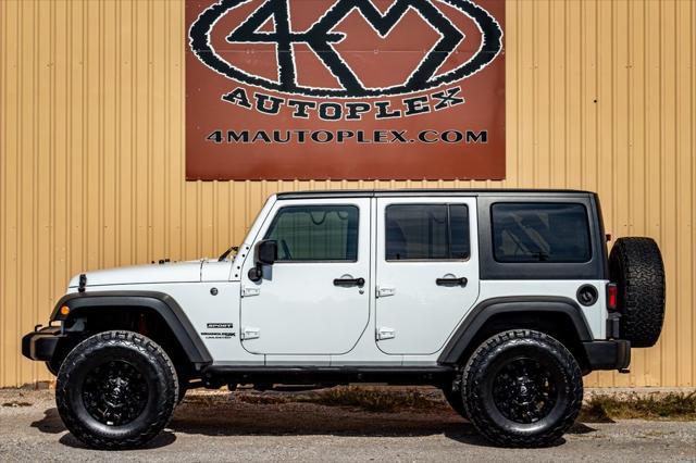 used 2018 Jeep Wrangler JK Unlimited car, priced at $23,900