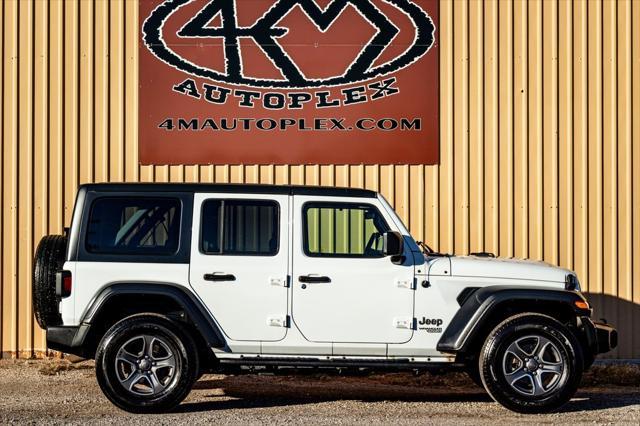 used 2018 Jeep Wrangler Unlimited car, priced at $18,900