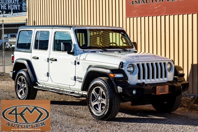 used 2018 Jeep Wrangler Unlimited car, priced at $18,900