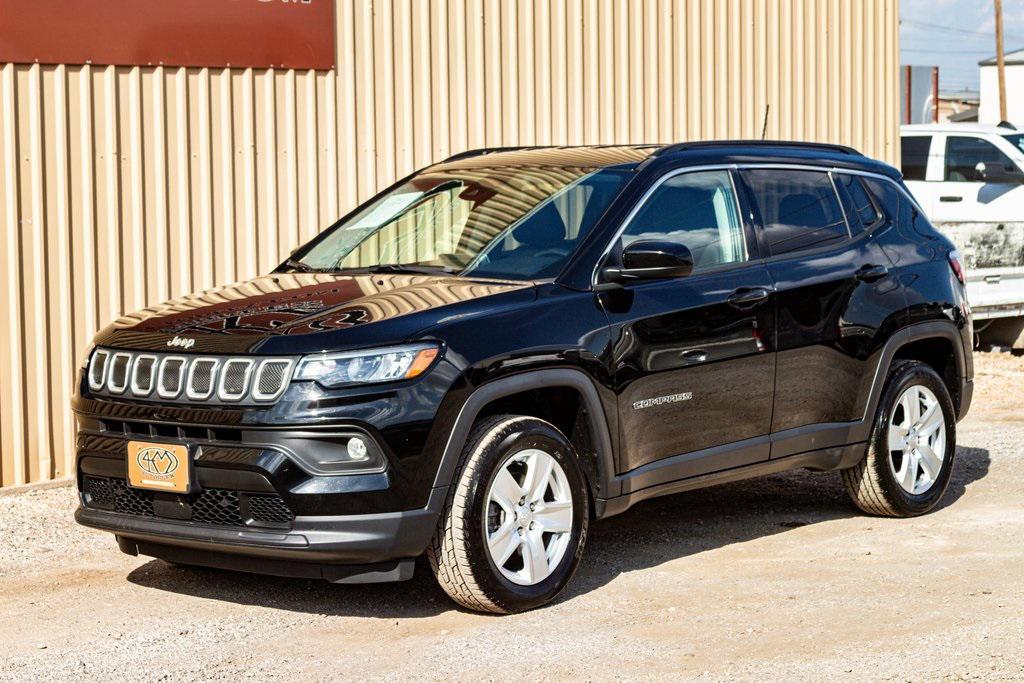 used 2022 Jeep Compass car, priced at $19,600